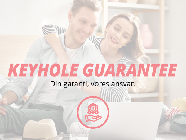 Keyhole GUARANTEE Webfront DK